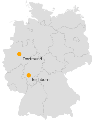 Niederlassungen der :conwic: Dortmund und Eschborn (bei Frankfurt/M)